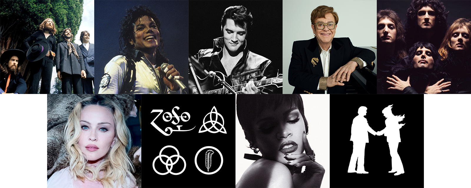 Top 9 best-selling music artists of all time as of 2026