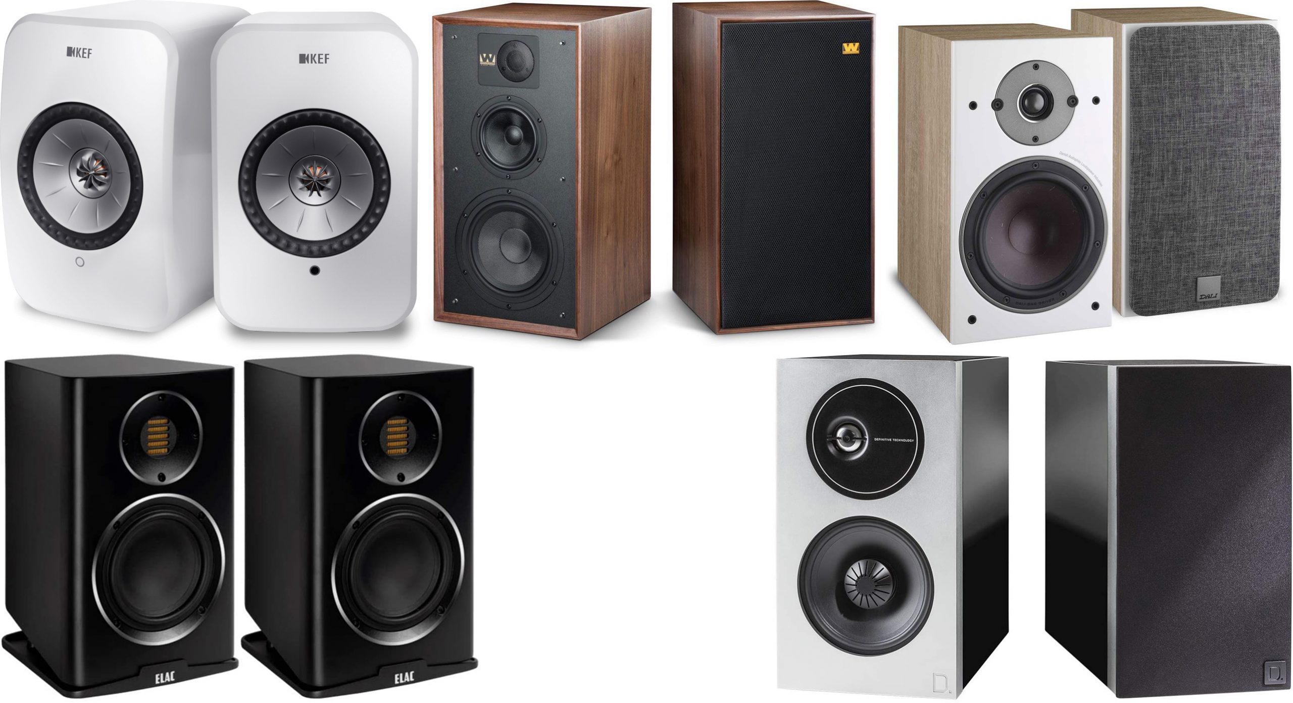 Top 5 bookshelf speakers under $1300 (per pair)