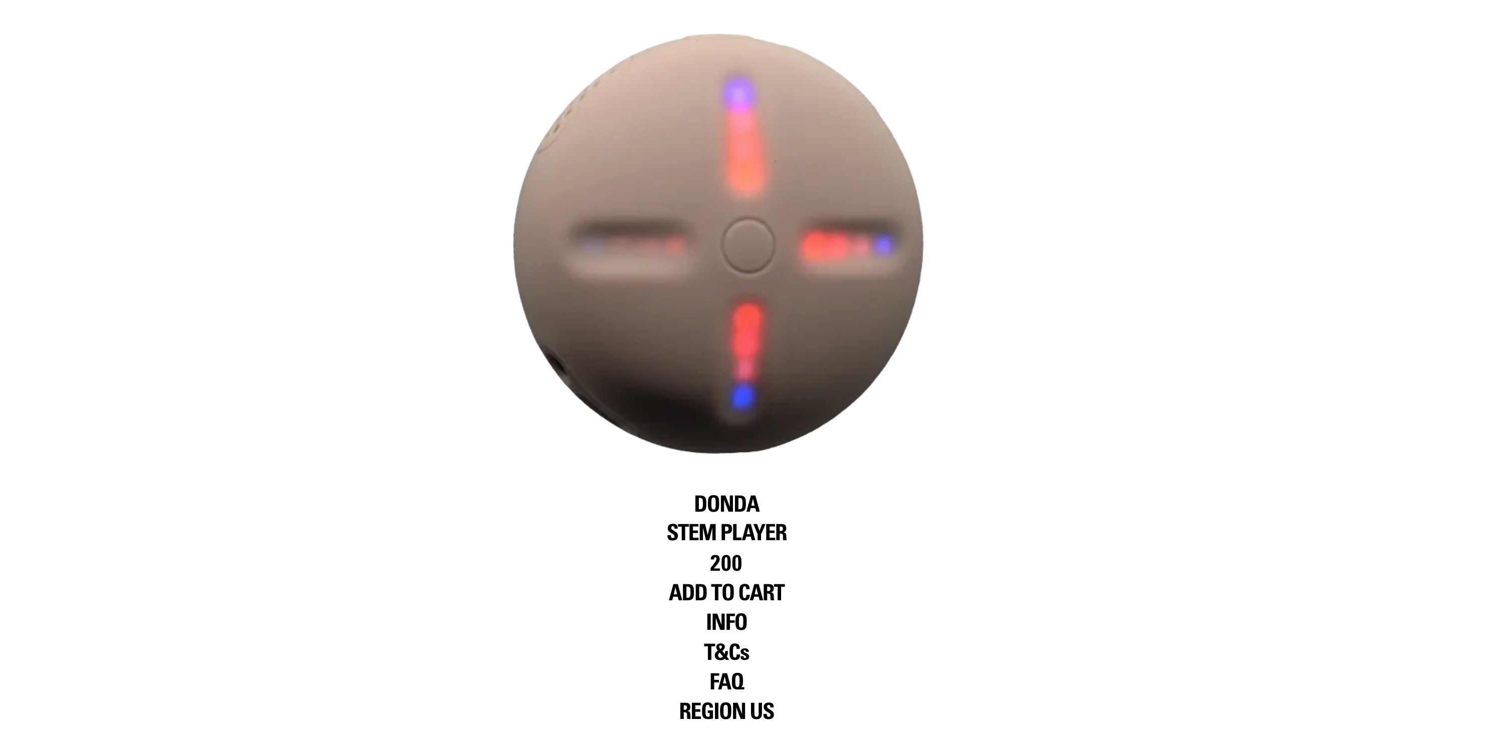 Kanye West announces Donda Stem Player
