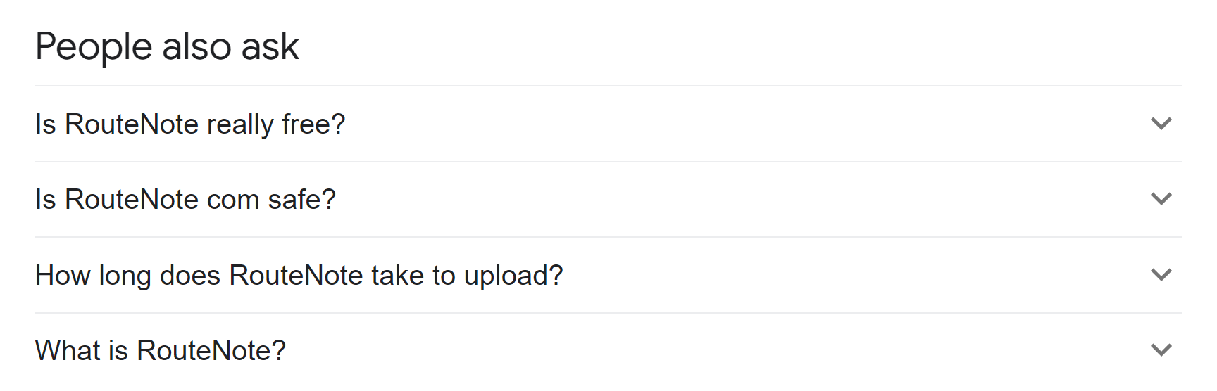 Answering the most common questions asked about RouteNote