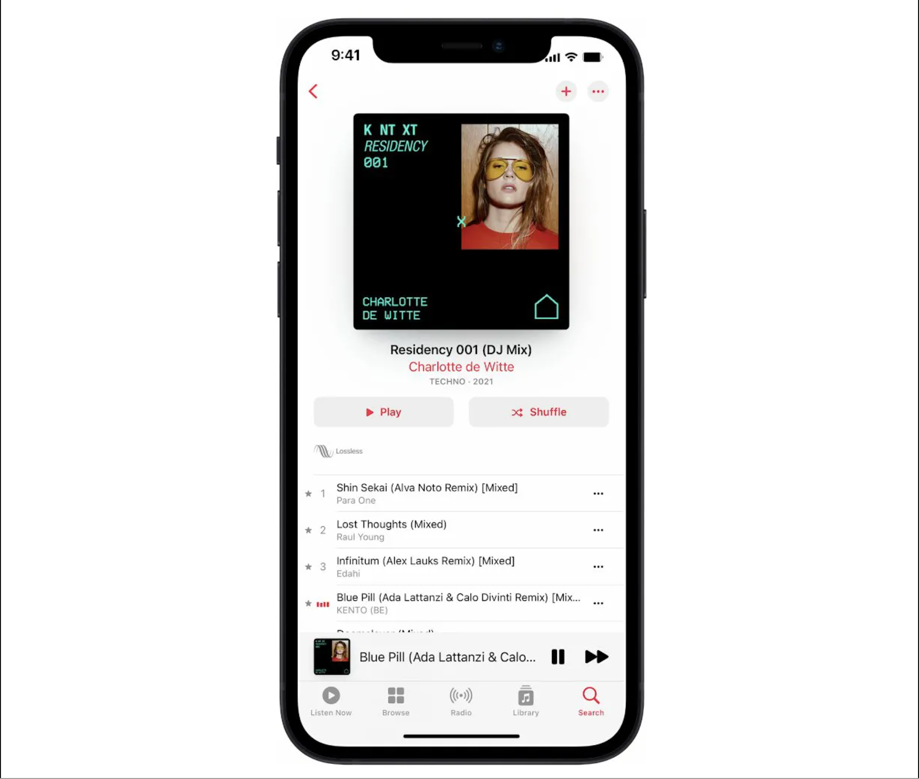 Apple Music is adding more DJ mixes with extra features powered by Shazam