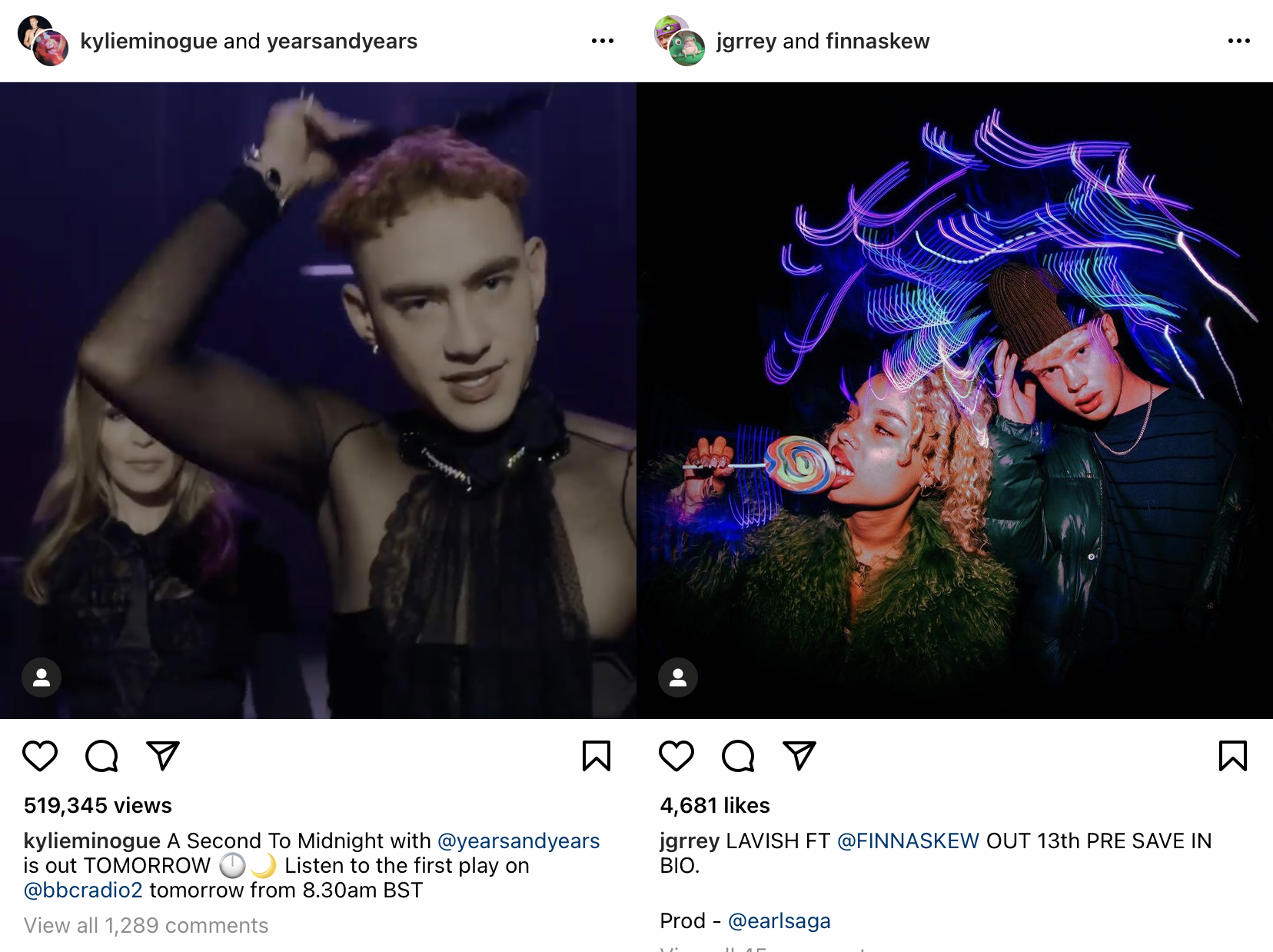 Share posts and Reels on more than one account with Instagram Collabs