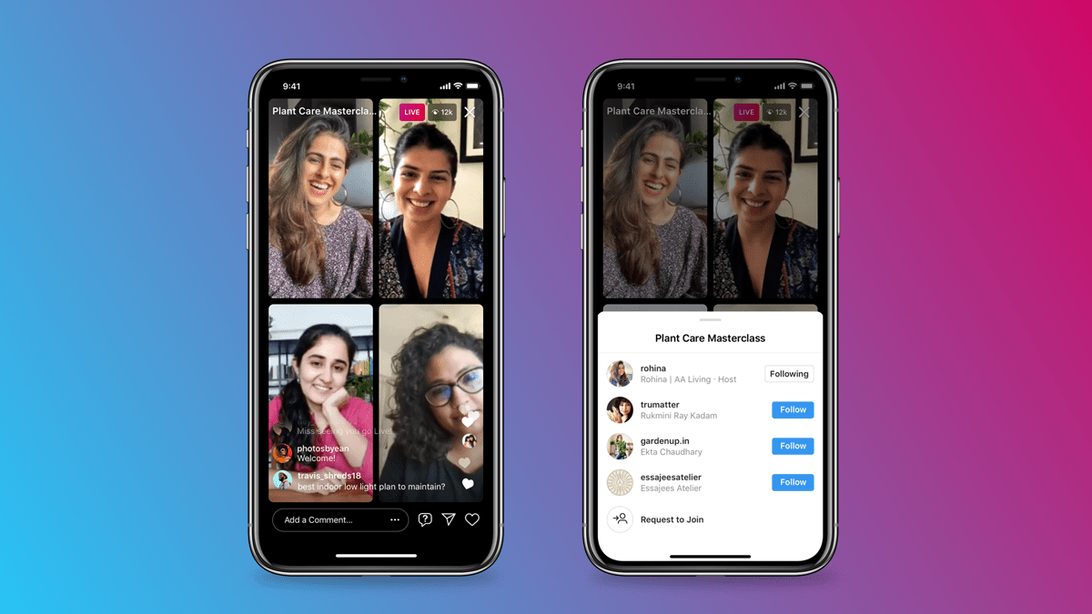 Instagram will likely allow live streamers to add a moderator soon
