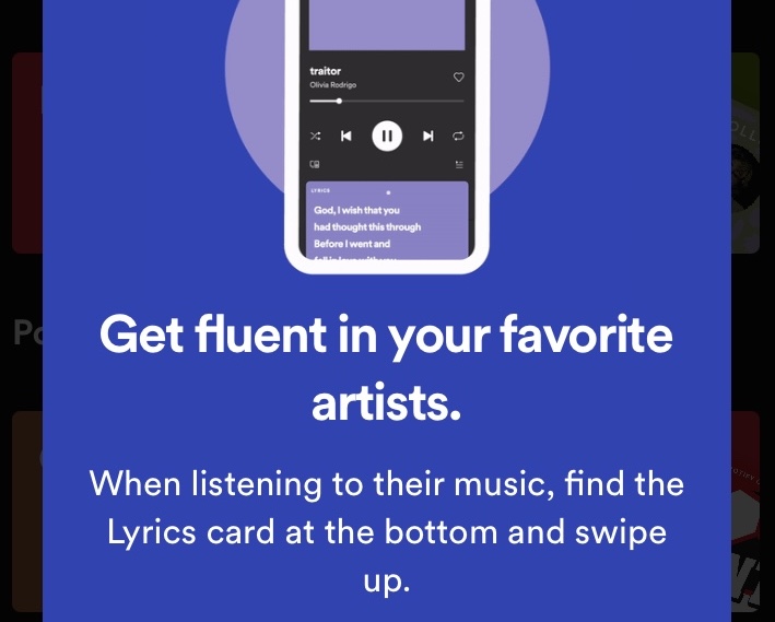 Spotify lyrics feature launches everywhere