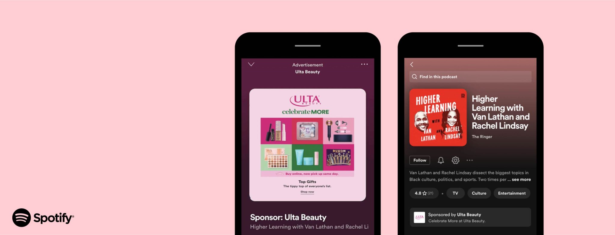 Spotify’s new call-to-action cards bring interactive ads to podcasts