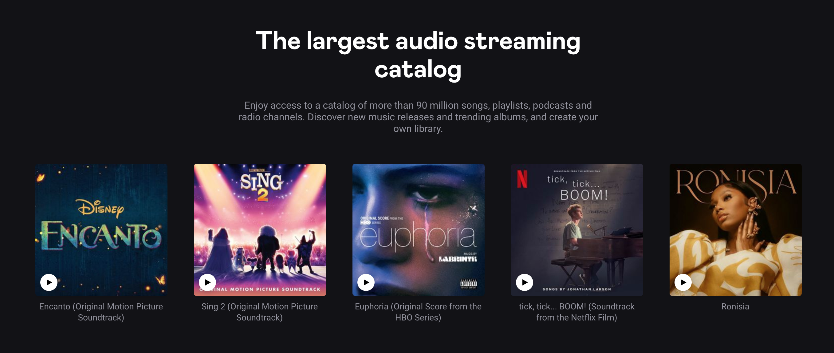 Deezer now offers 90 million tracks, a catalog larger than Spotify’s