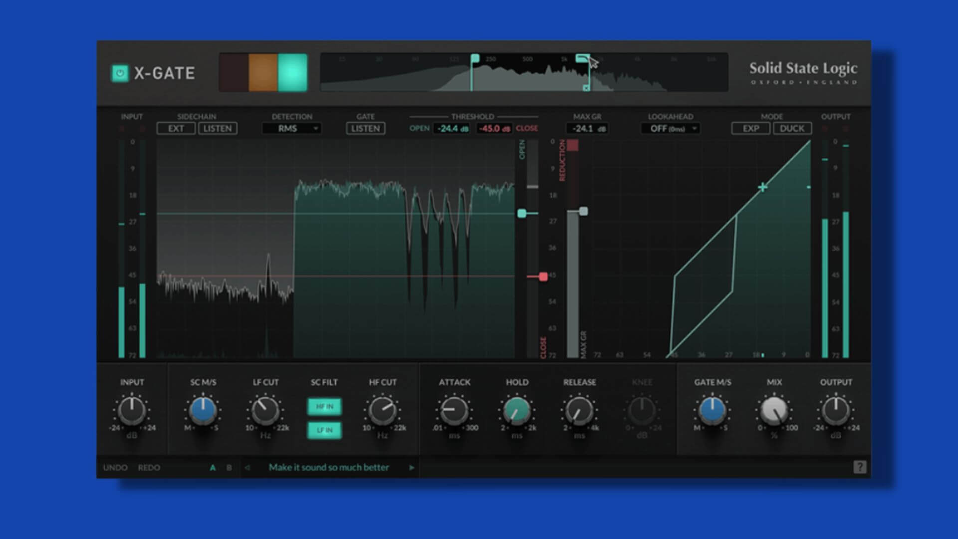 Solid State Logic X-Gate: creative sound design and audio restoration