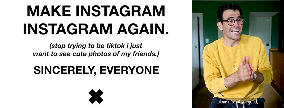 Head of Instagram addresses the concerns of changes to the app