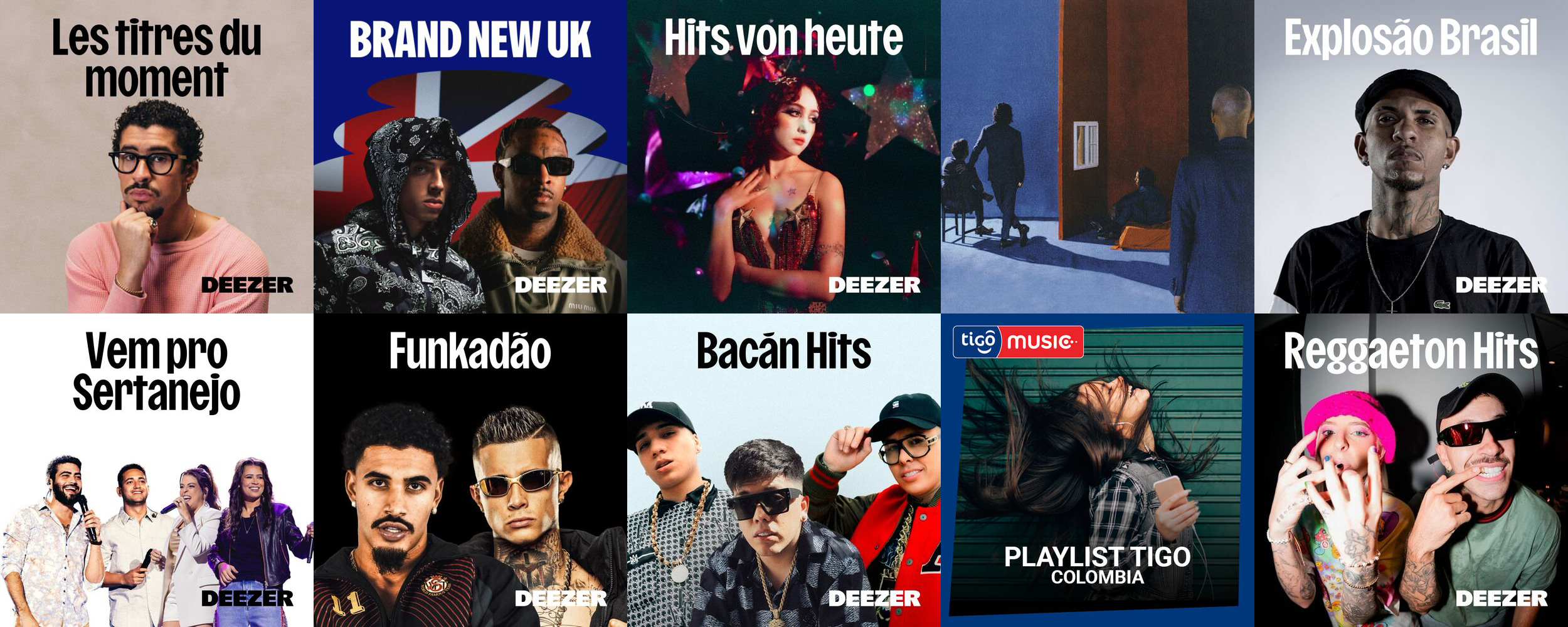 Top 10 des playlists suivies sur Deezer en 2026