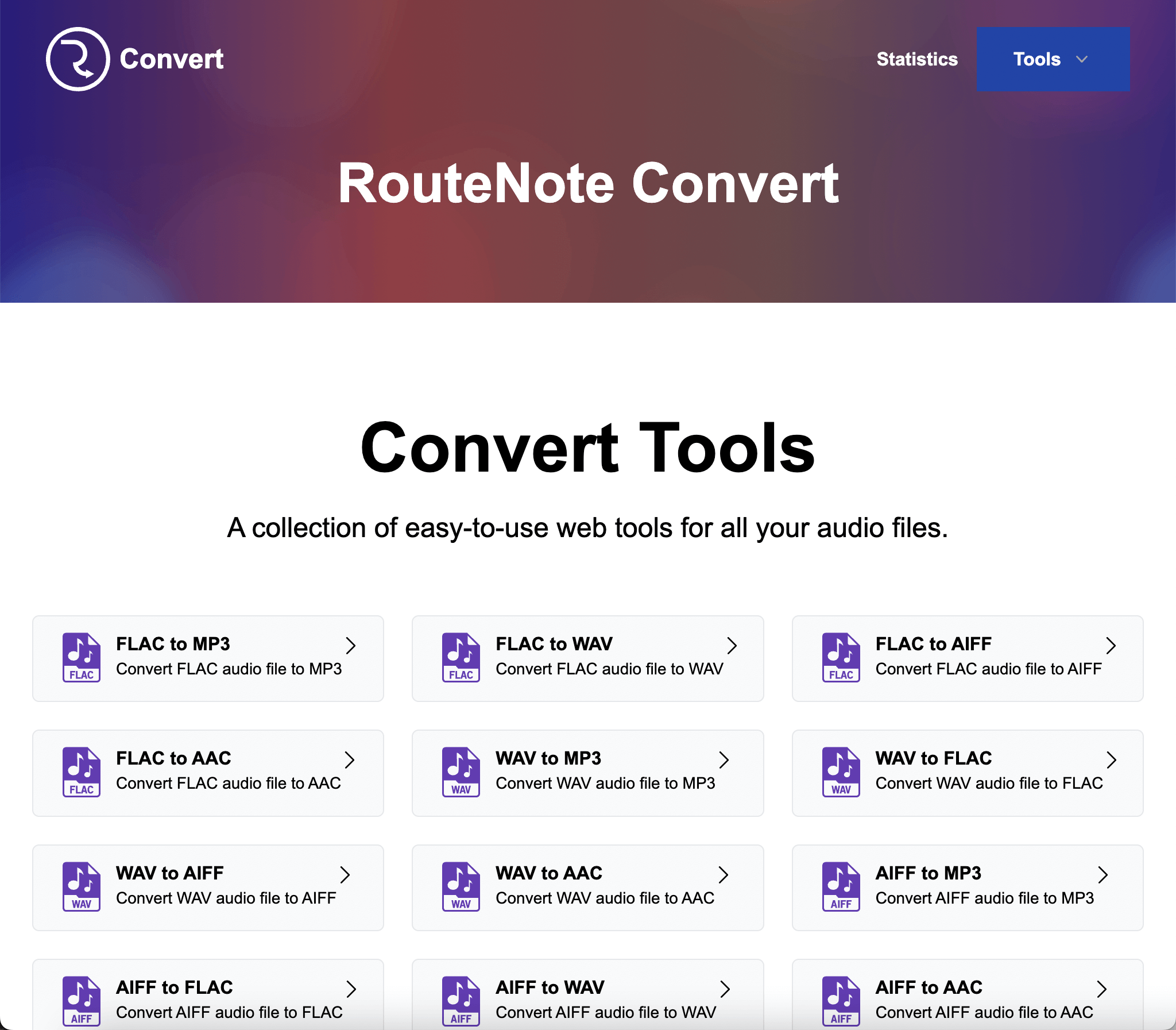 Change the file type of your audio in four easy clicks