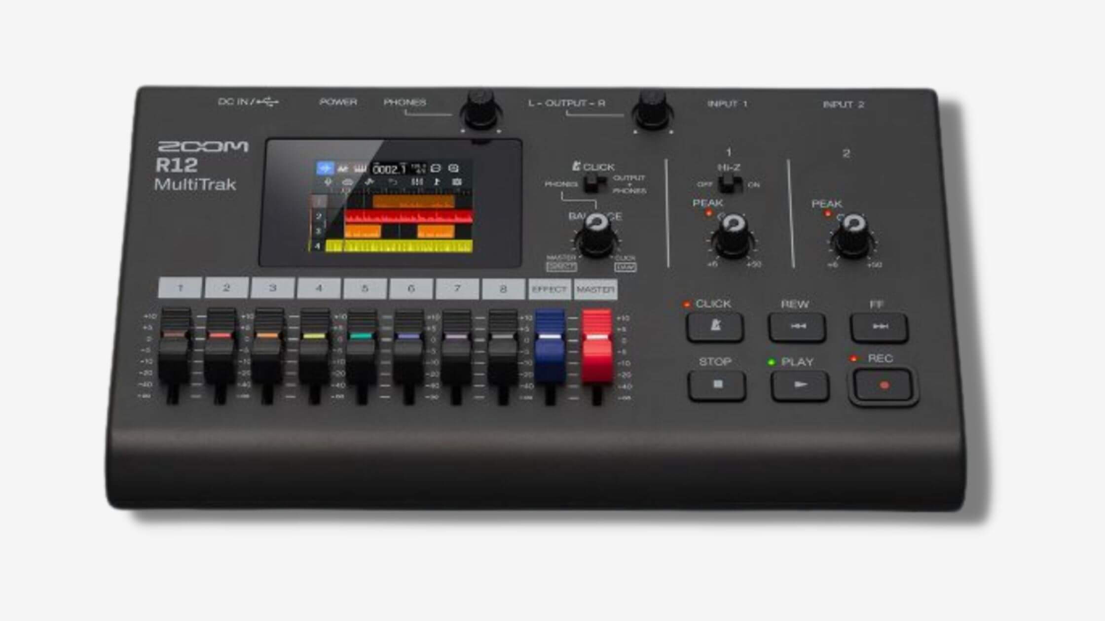 Zoom announces the R12 MultiTrak: record and edit at home or away