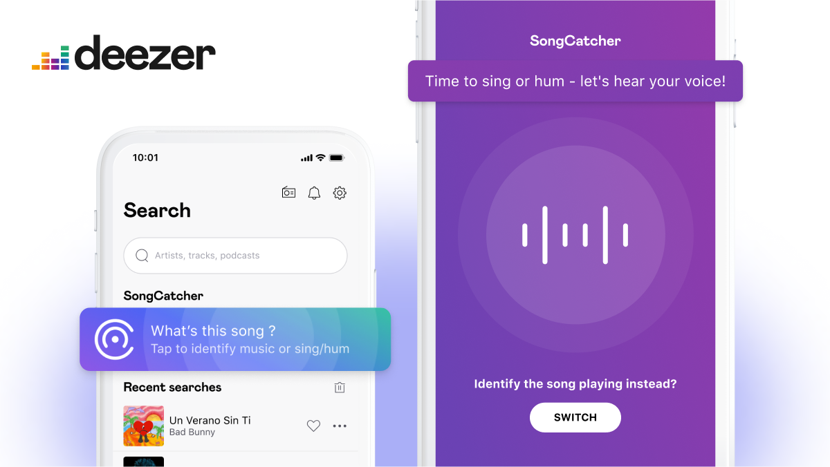 Can’t remember the song? Hum, sing and whistle into Deezer’s updated SongCatcher