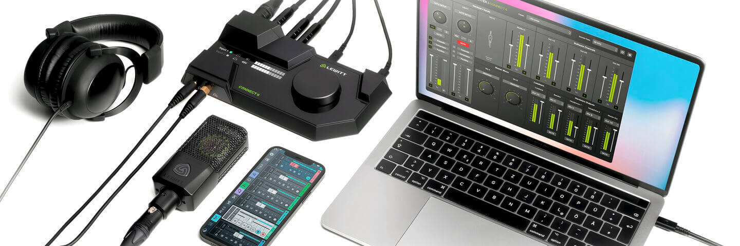 LEWITT Connect 6: an audio interface for musicians, content creators, and gamers