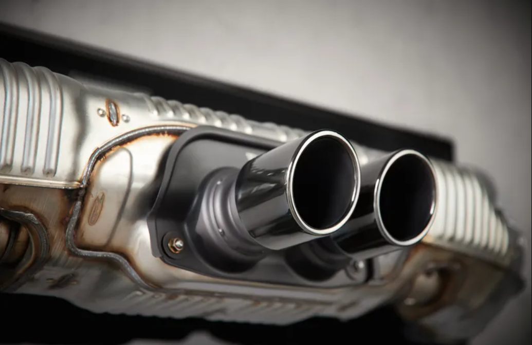 This Porsche Design speaker is an actual Porsche 992 GT3 exhaust