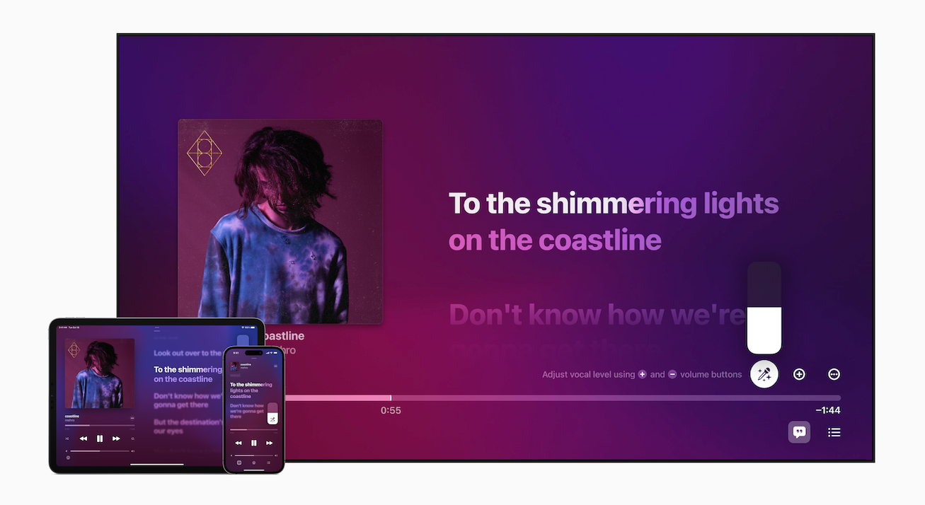 Apple Music Sing announced – adjustable vocals makes Apple Music a fully capable karaoke machine