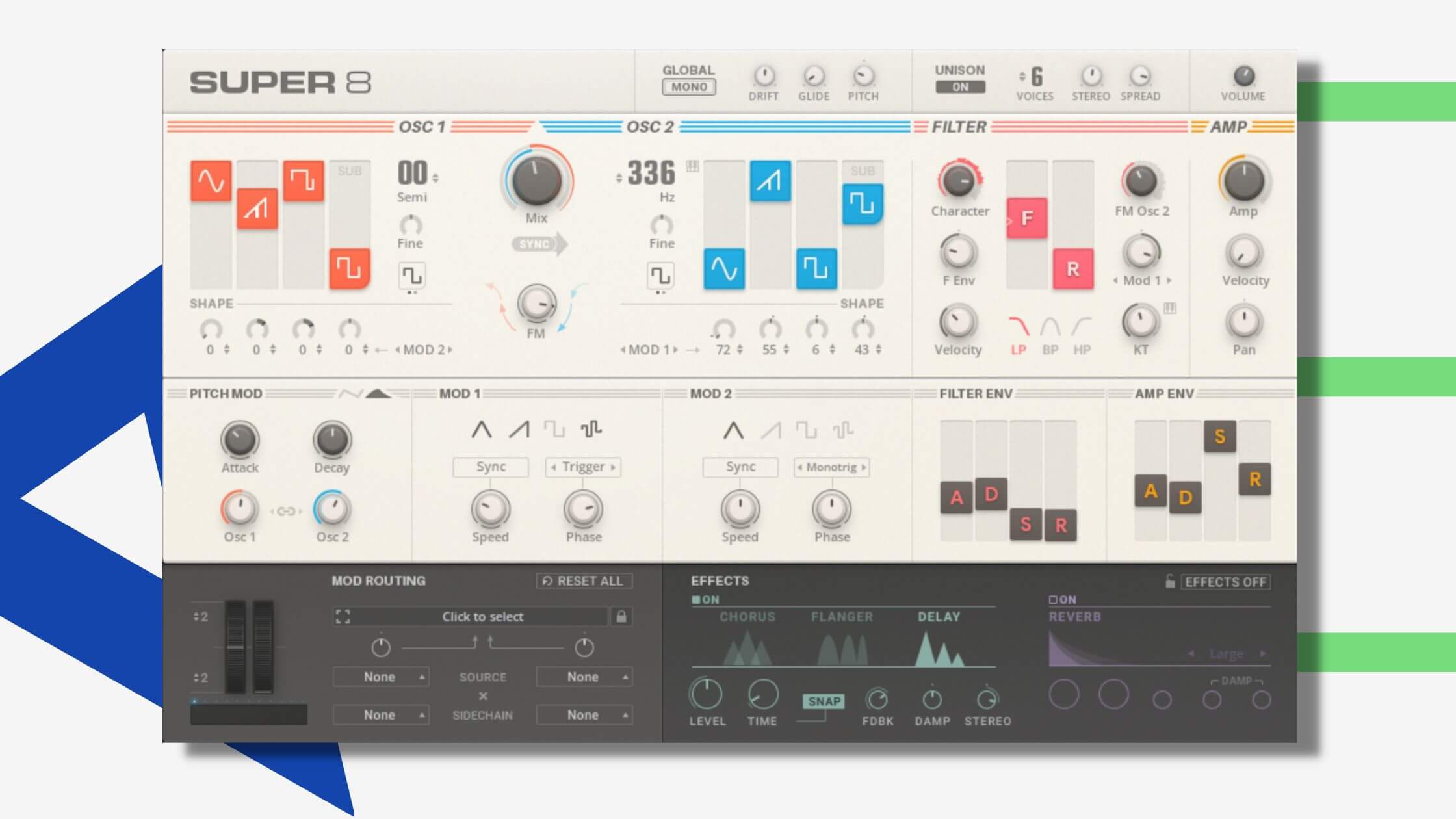 Review: Native Instruments Super 8 – a simple layout capable of big, complex sounds