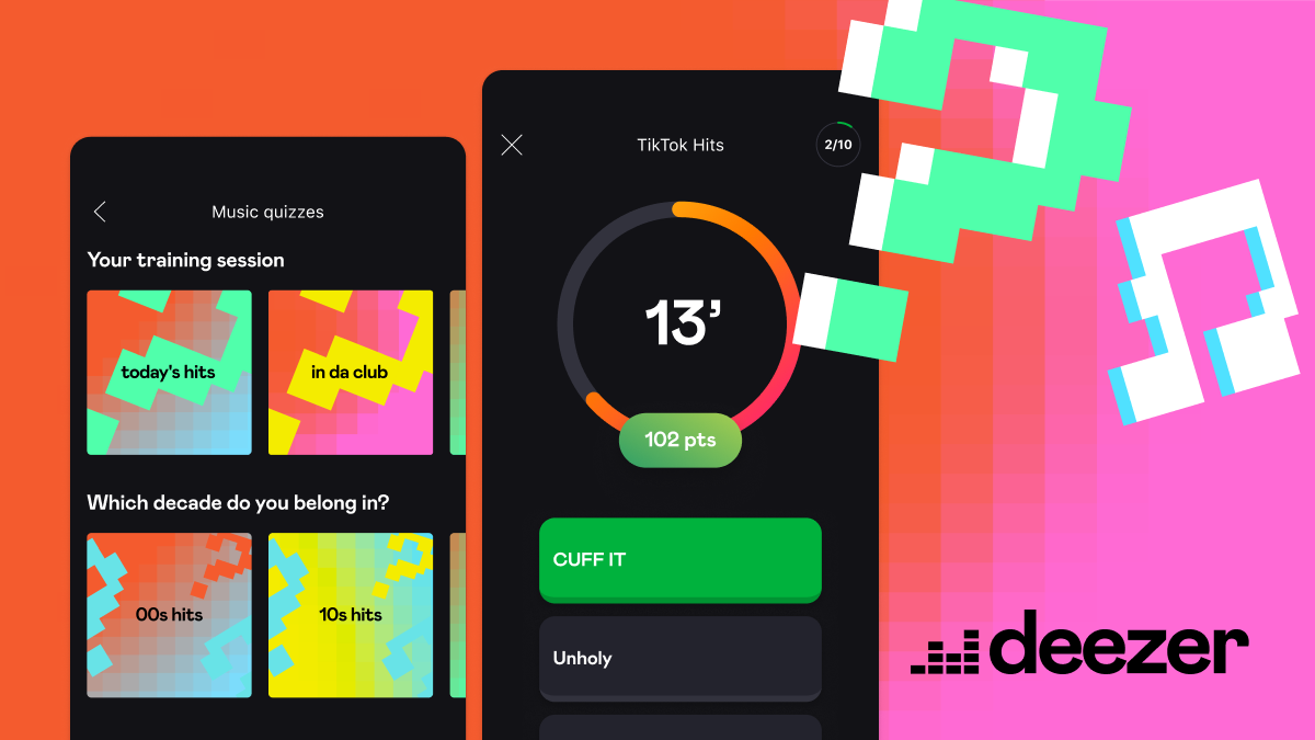 Test your music knowledge with Deezer’s new quizzes