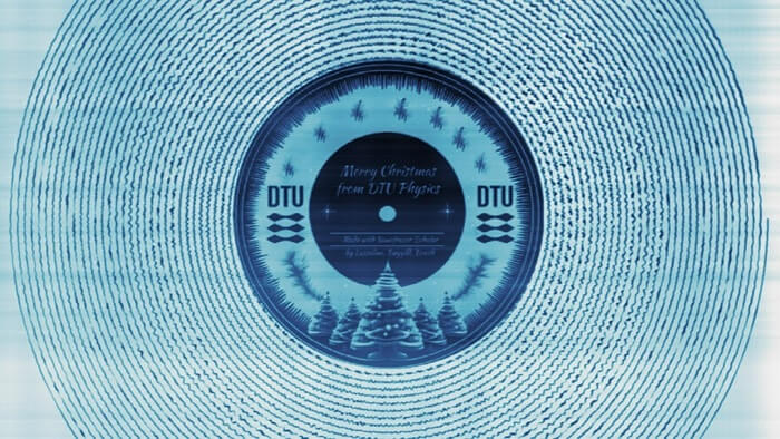 Scientists in Denmark make the world’s smallest vinyl, holding 25 seconds of an infamous song