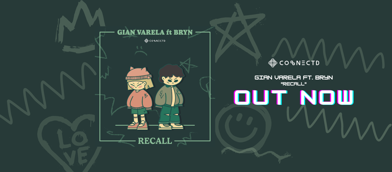 South Korean hip hop and R&B artist Bryn partners up with internationally acclaimed DJ/Producer Gian Varela on new single “Recall”