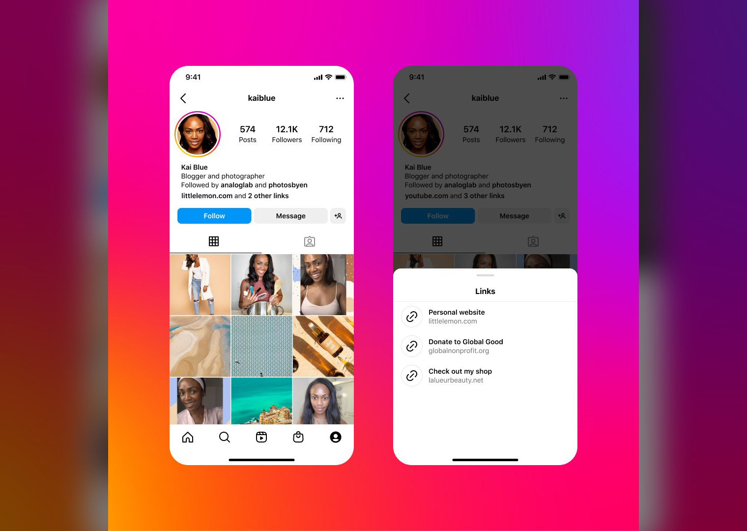 How to add multiple links to your Instagram bio