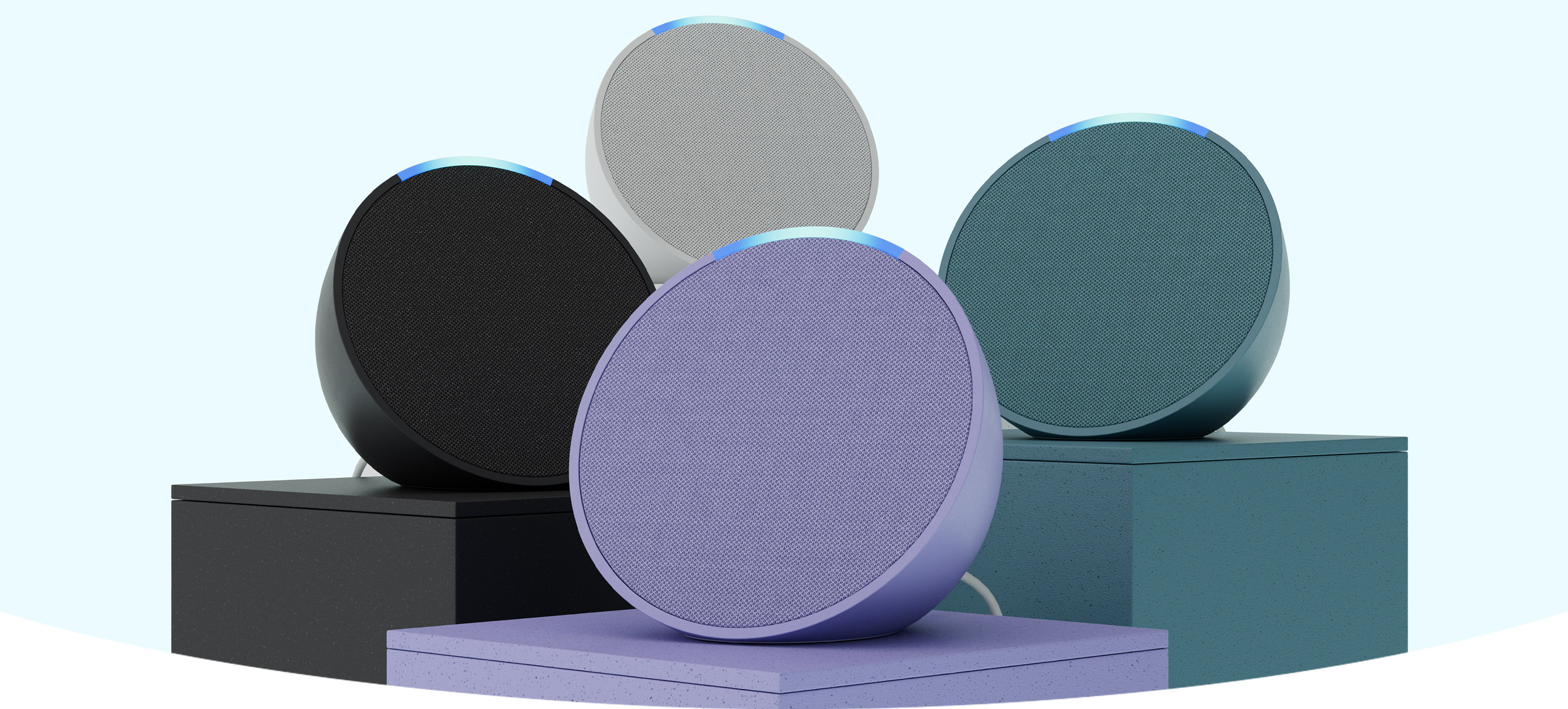 Amazon Echo Pop is a cheaper Echo Dot cut in half