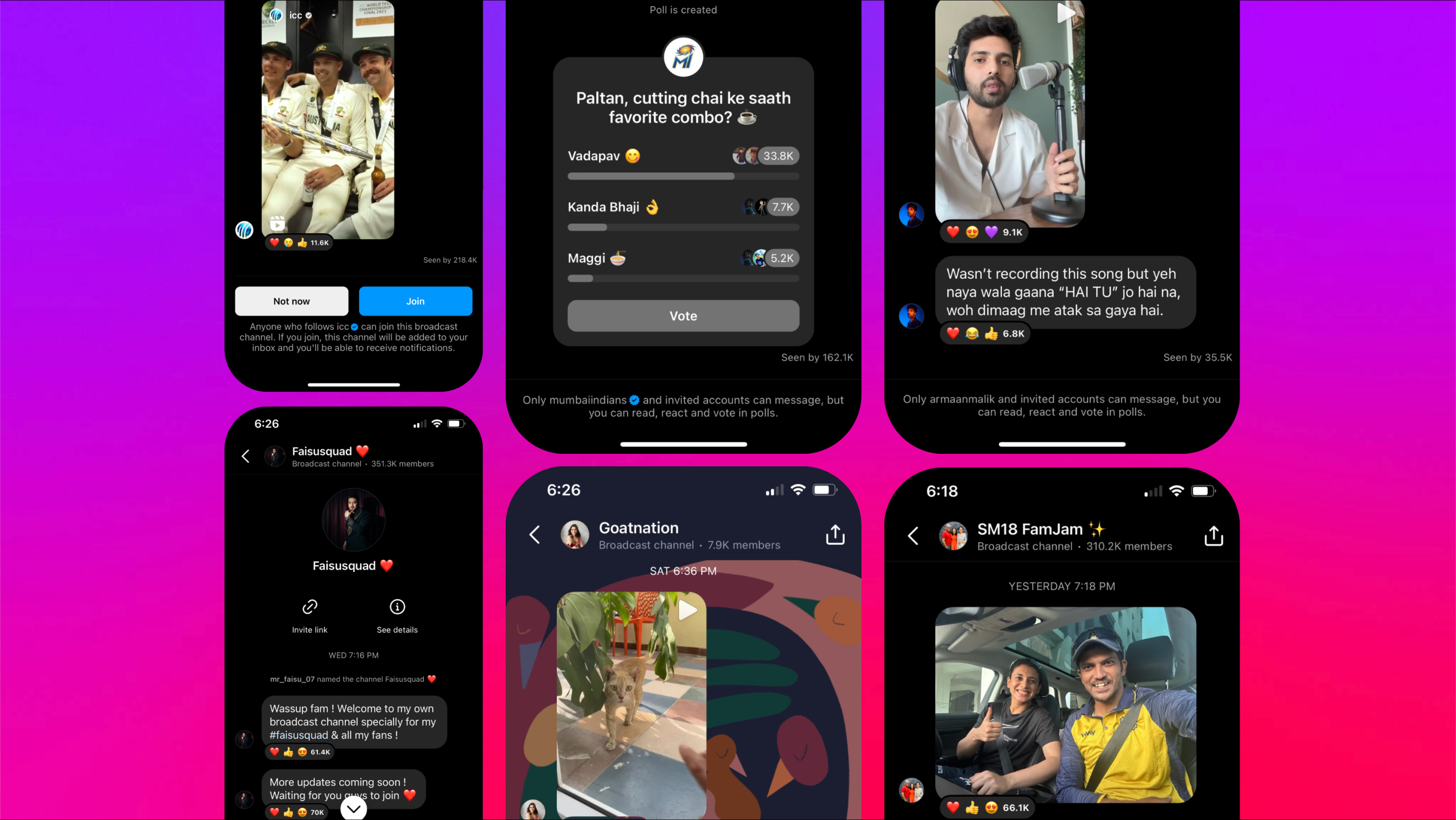 Instagram Broadcast Channels expands worldwide with more features!
