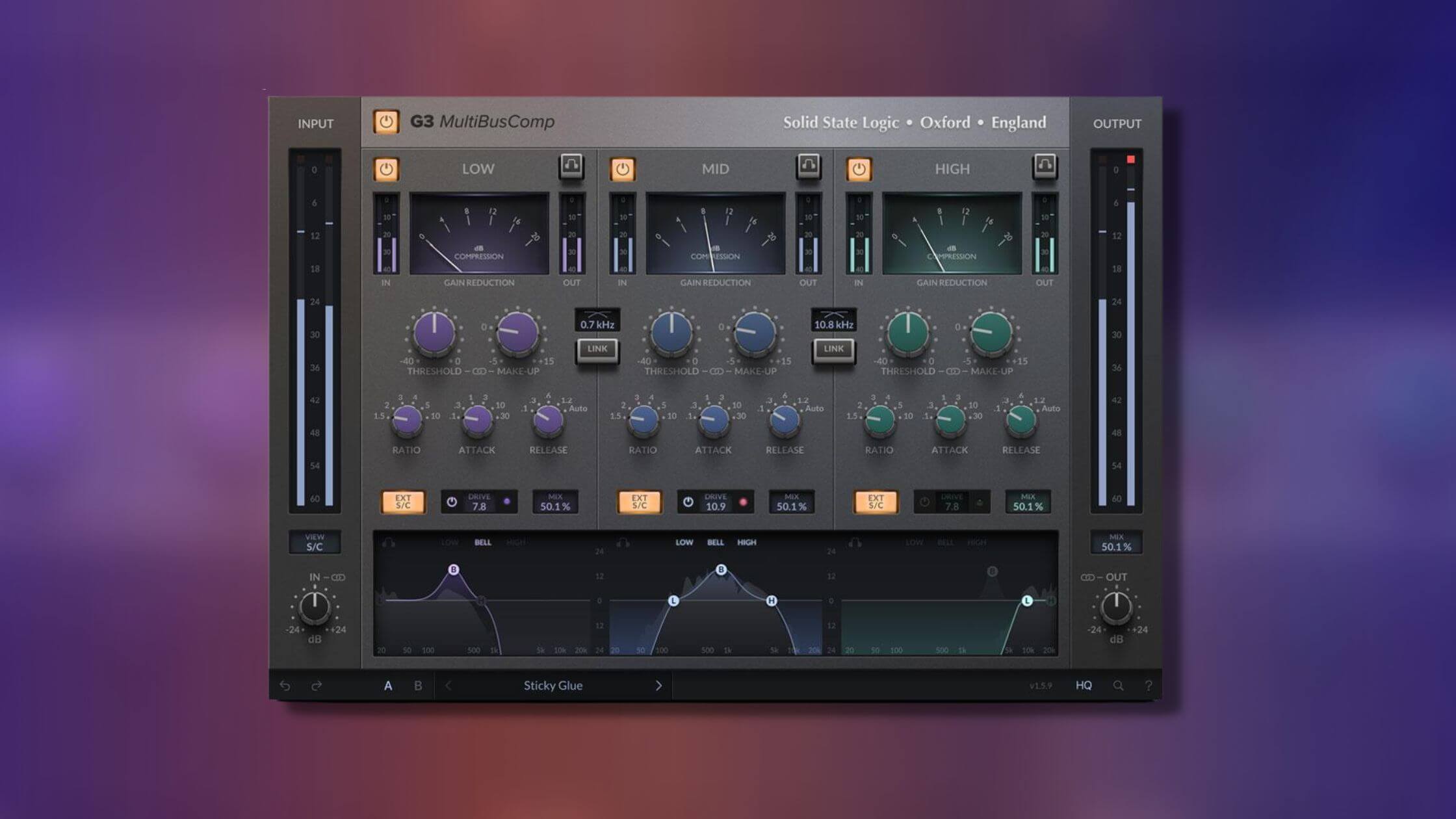 SSL release G3 MultiBusComp – versatile sidechain compressor your mix needs
