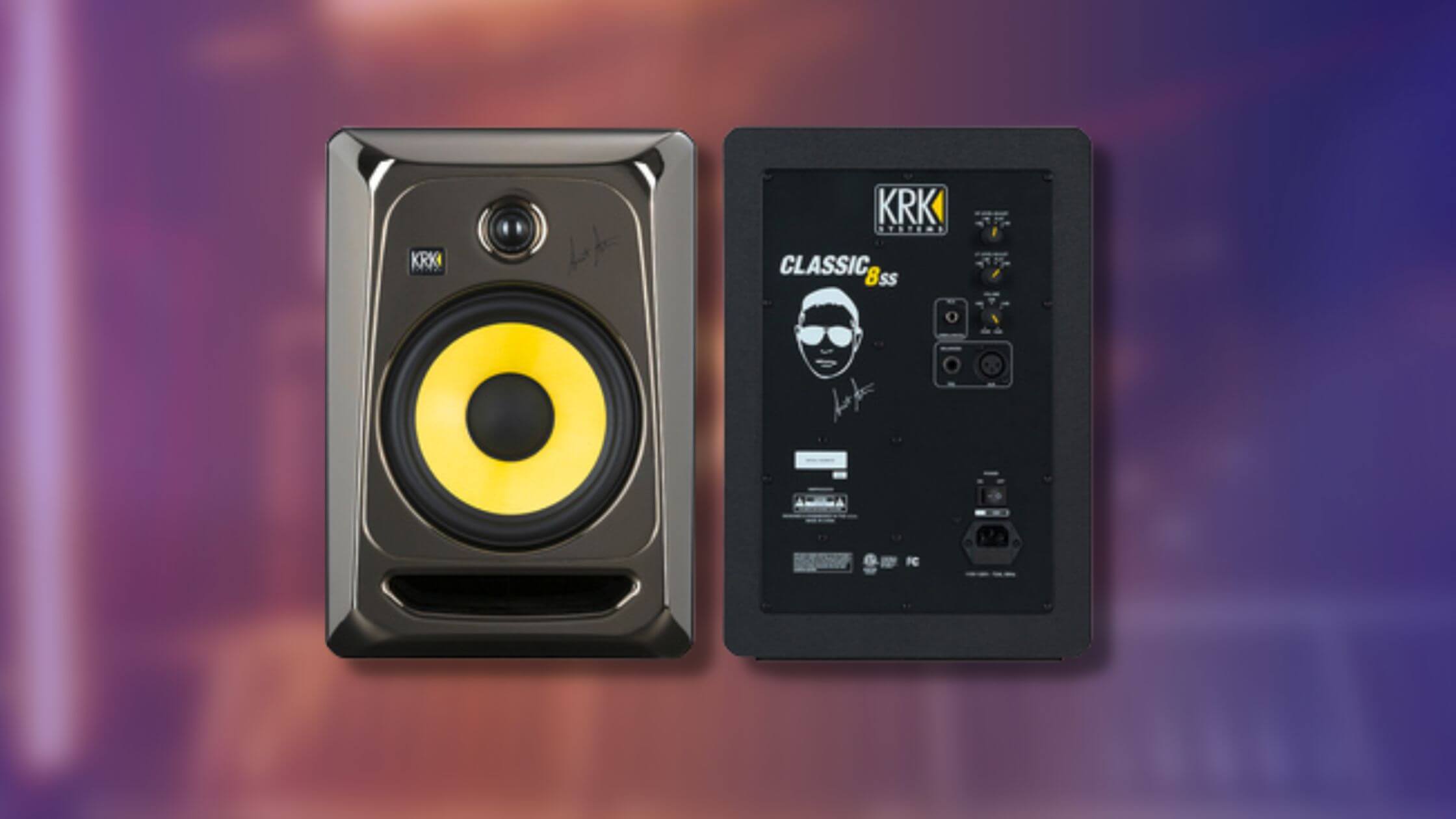 KRK & Dr Dre producer release CLASSIC 8ss studio monitors – limited run of 500
