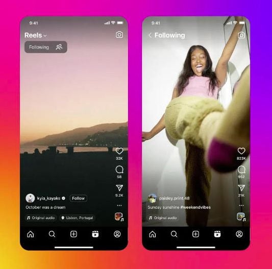 How to view Reels from just those you follow