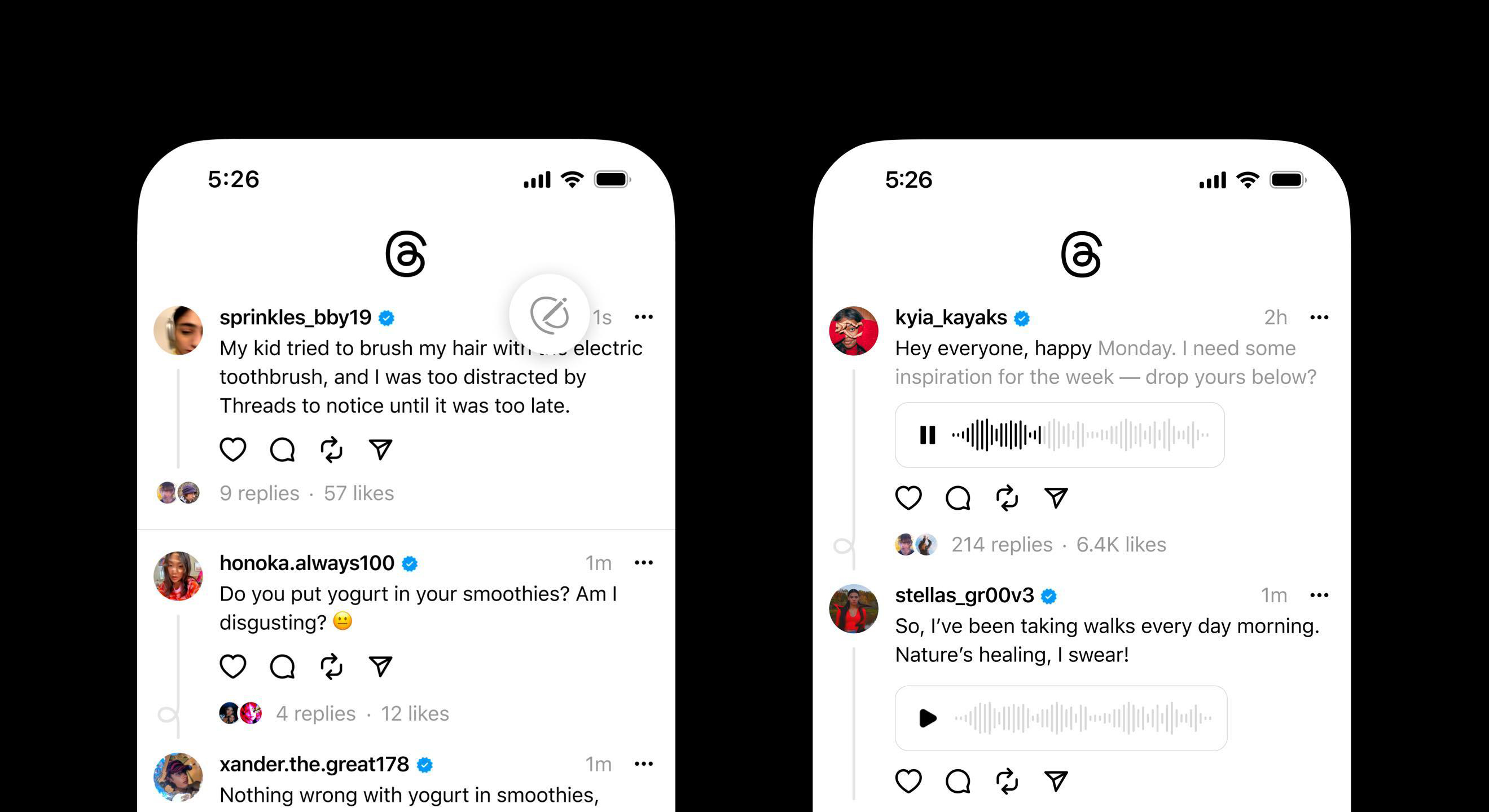 How to edit Threads and post Voice Threads