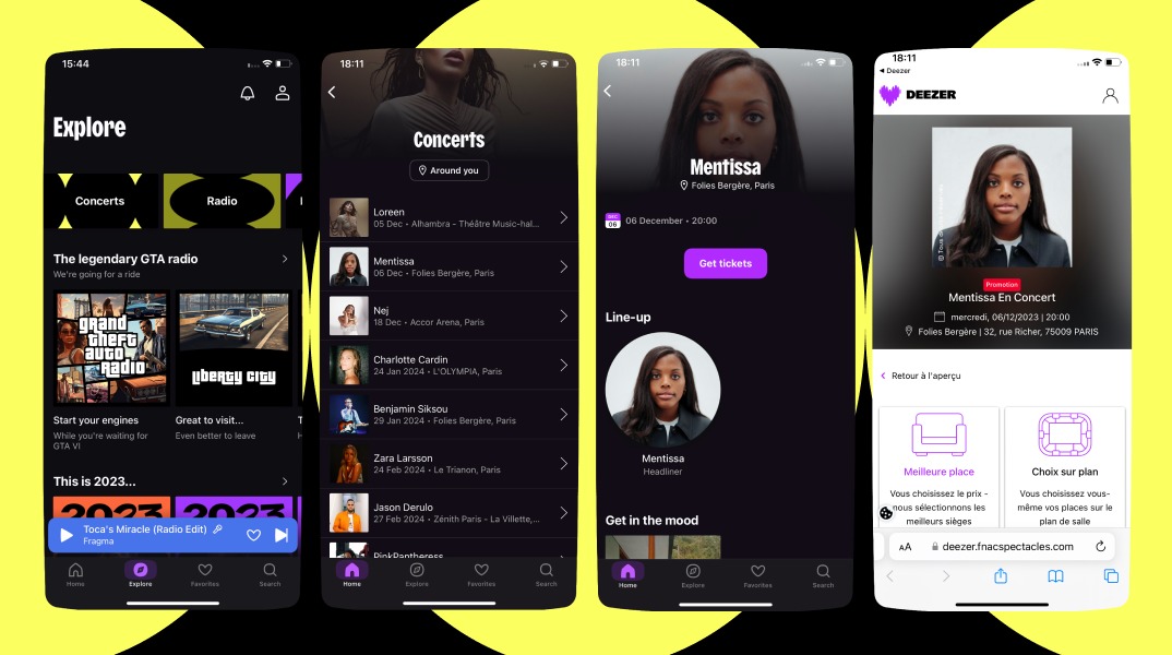 Deezer launch streamlined concert tickets and discovery