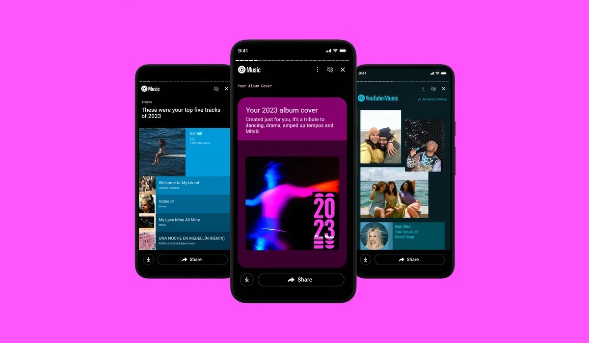 Find your YouTube Music 2023 Recap – Wrapped for YT