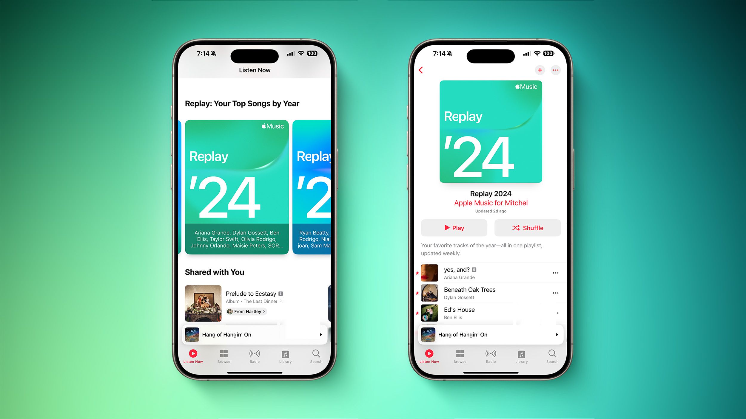 Where is my Apple Music Replay 2024 playlist?