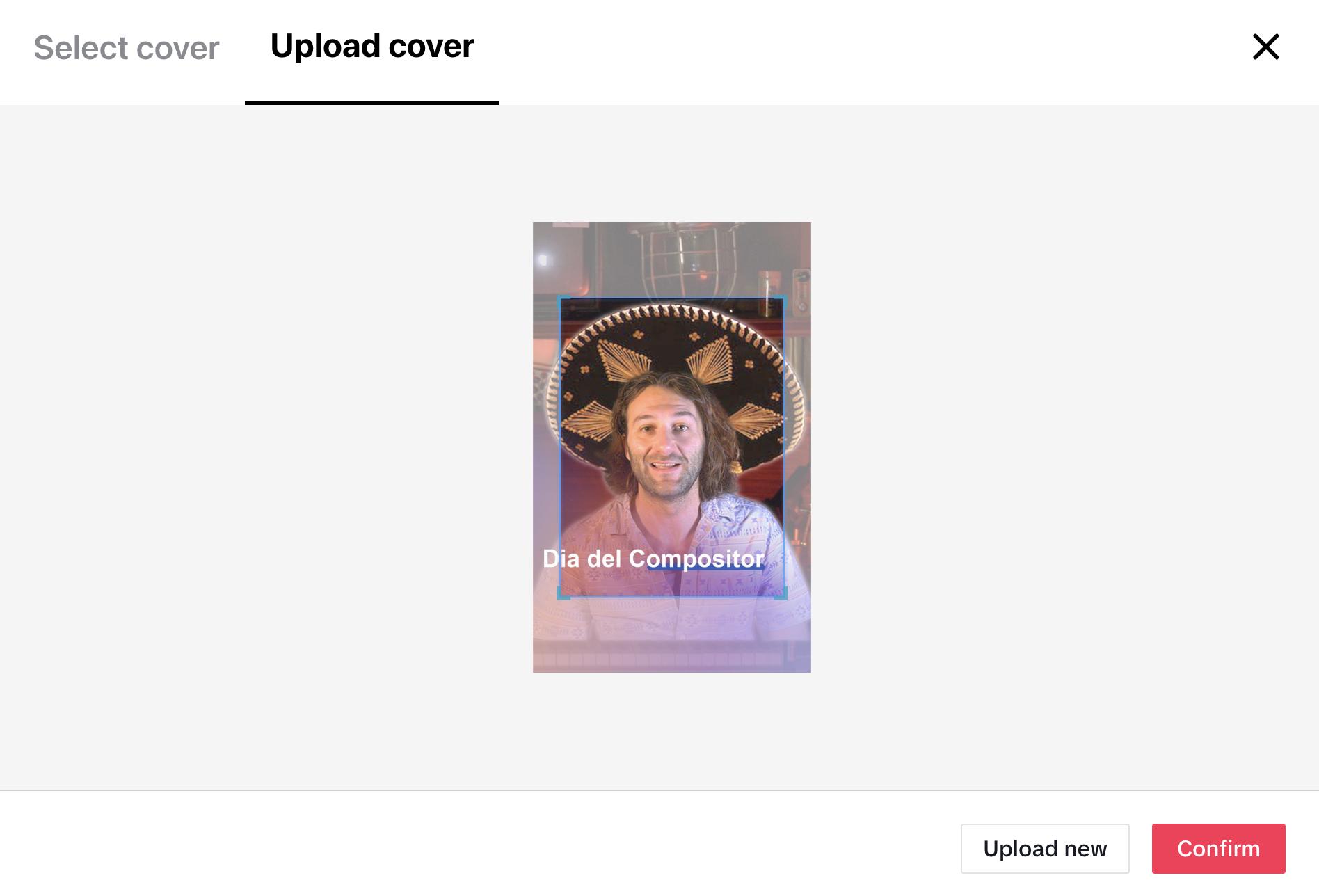 How to upload a custom TikTok thumbnail