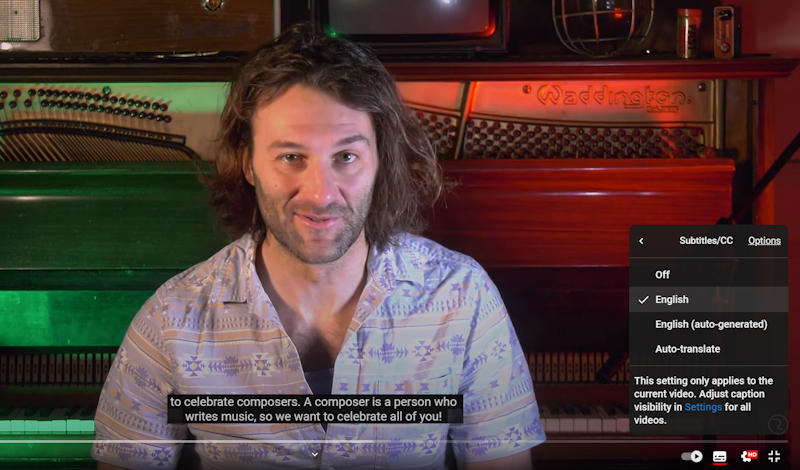 YouTube captions – do you need them?