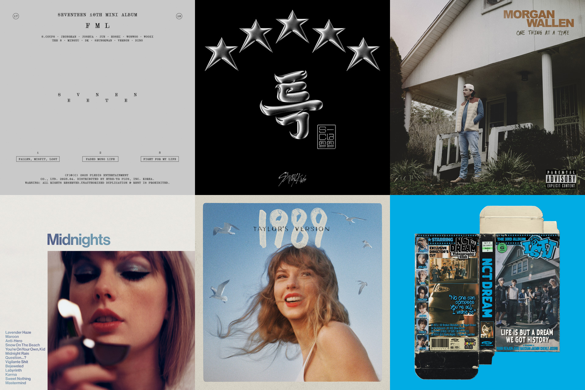 Top 20 best-selling albums of 2023