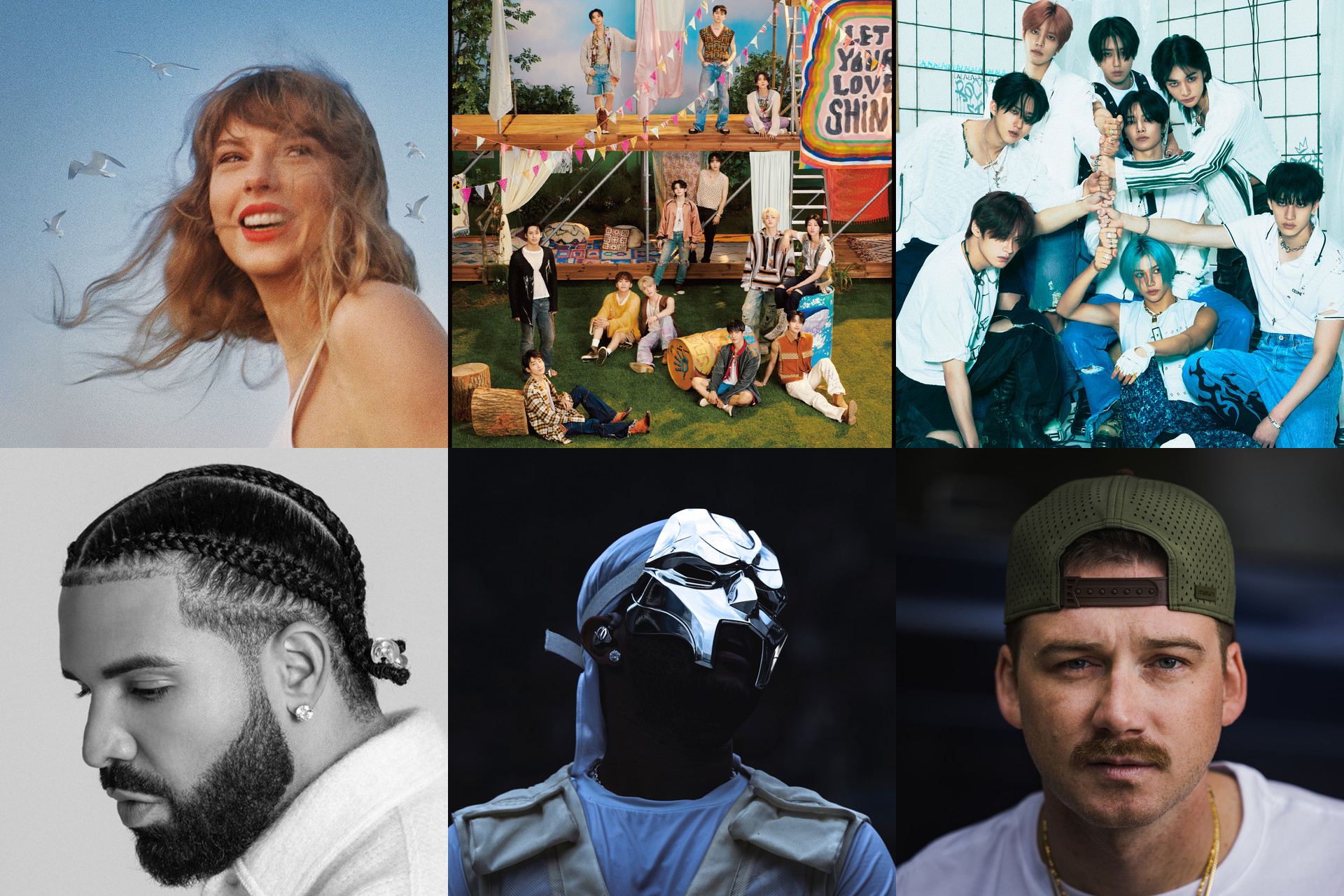 Top 20 best-selling artists of 2023