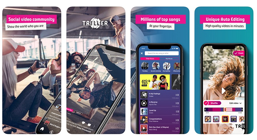 How long can Triller videos be?