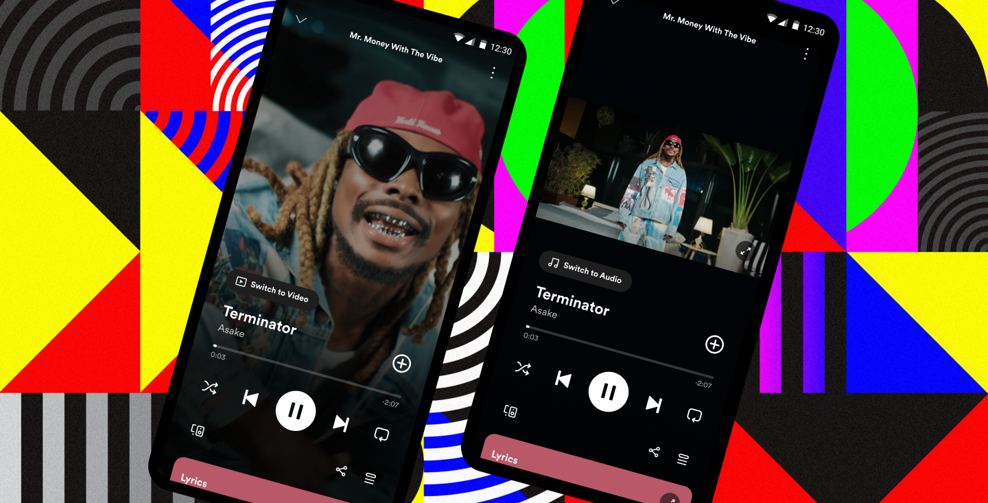 Where are Spotify music videos available?