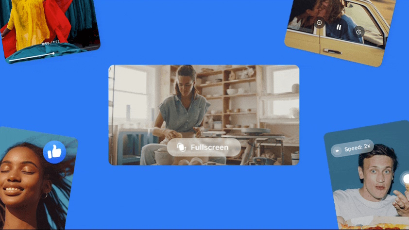 Watch videos on Facebook in a new way!