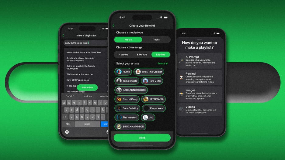 Use Spotify’s AI Playlist tool and build tailored playlists for any musical occasion
