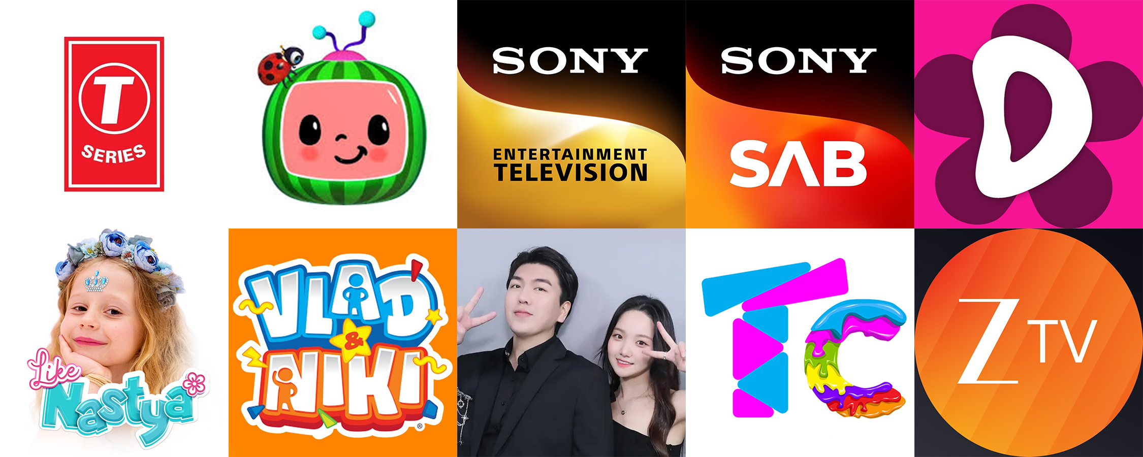 Top 10 most-viewed YouTube channels in 2026