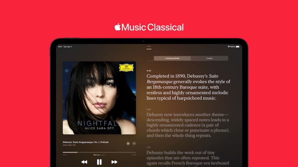 Apple Music Classical adds three features in huge new update