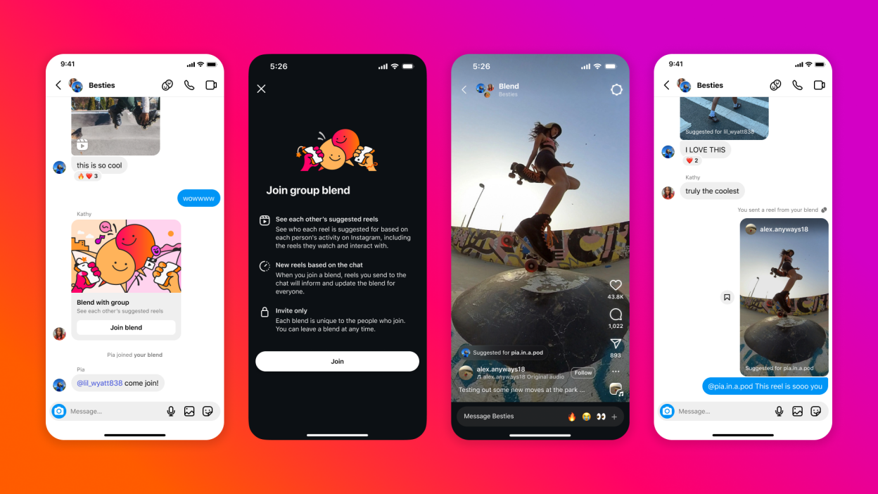 Instagram launches ‘Blend’: A new shared Reels feed for you and your friends