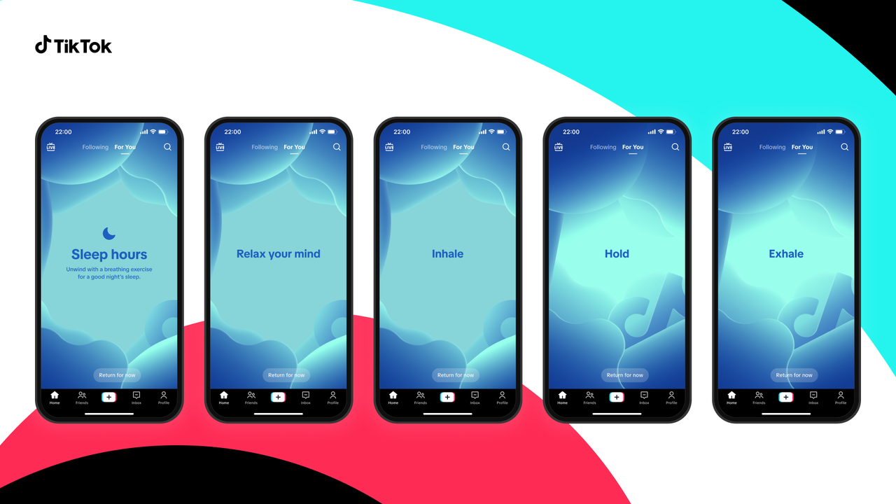 TikTok unveils new meditation feature to help users unwind at night