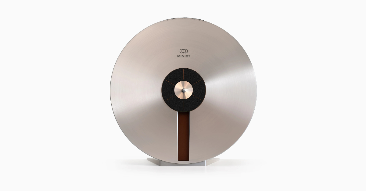 Meet the sleek new Wheel 3 turntable by Miniot