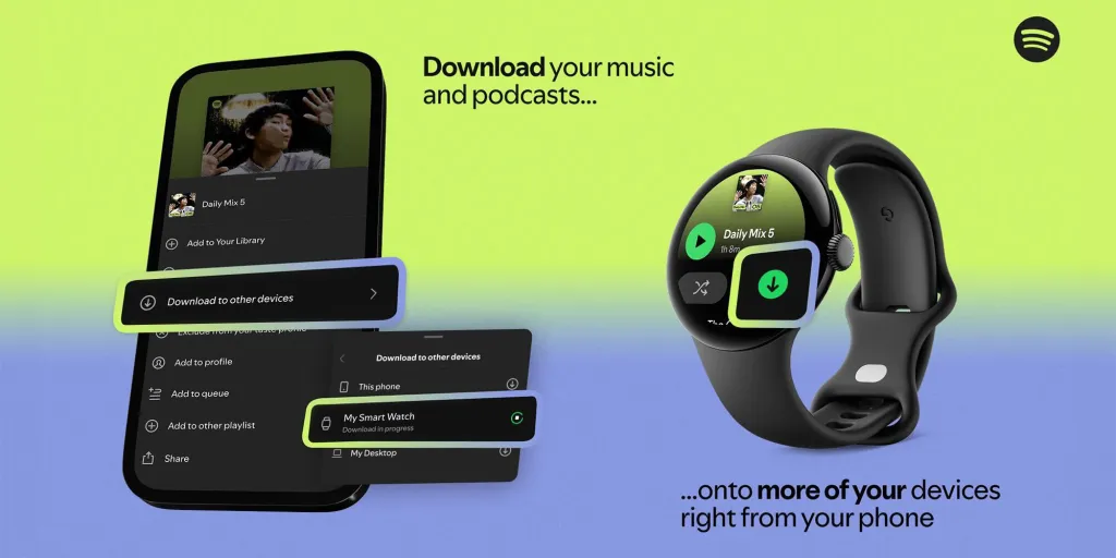 Spotify adds remote downloads and smarter device management