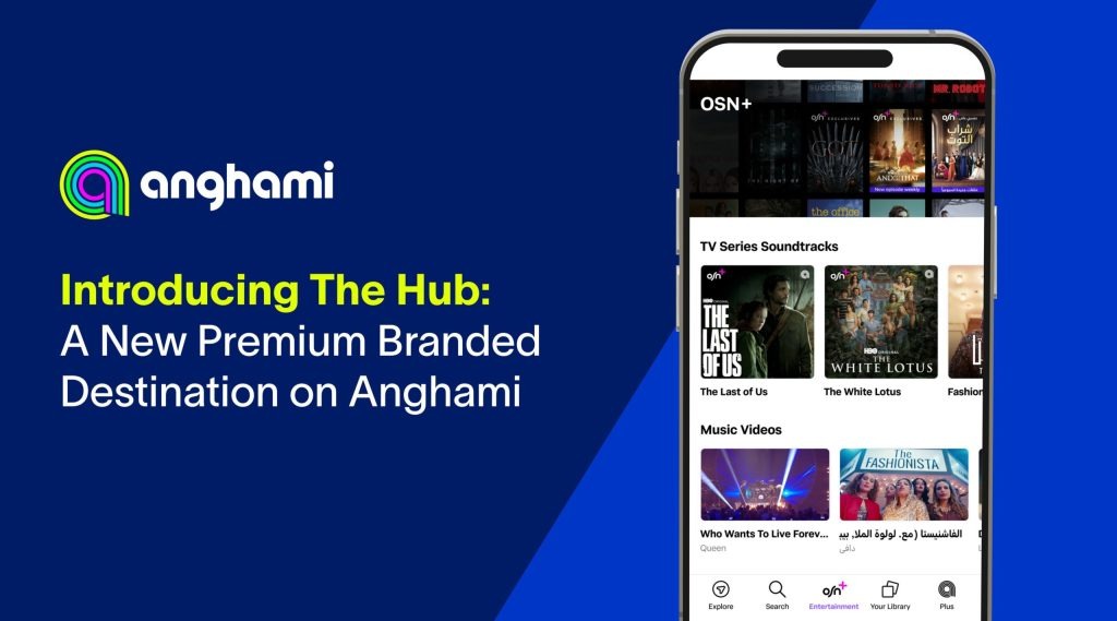 Anghami introduce The Hub, where music meets TV