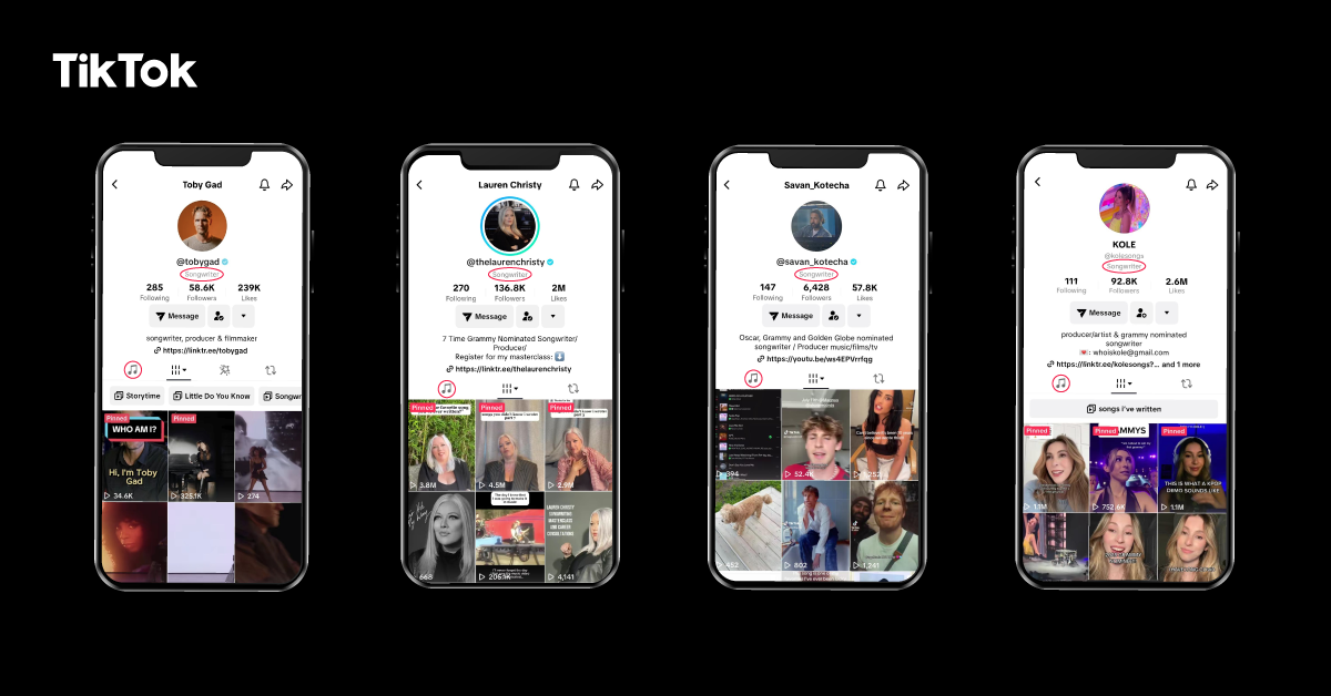 TikTok launches new features for songwriters