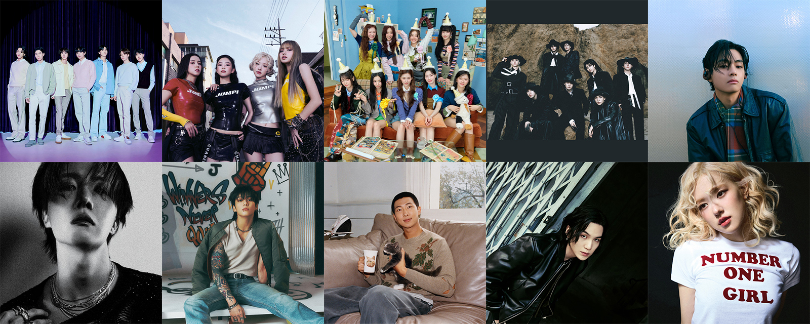 Top 10 most followed K-pop artists on Spotify in 2026